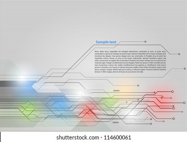 High-tech background