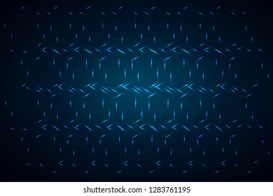 High-tech background, blue dimension image, three-dimensional hexagon