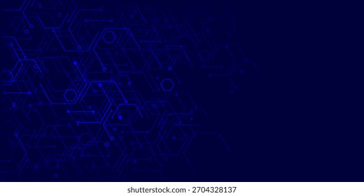 High-tech circuit board digital technology illustration background