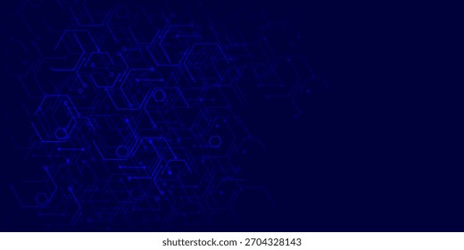 High-tech circuit board digital technology illustration background