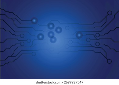 Fondo de tecnología de placa de circuito de alta tecnología 