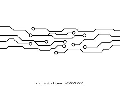 High-tech circuit board technology background 