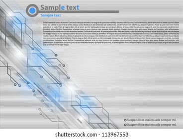 High-tech dark background