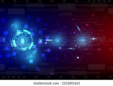 
diseño de alta tecnología digital y circuito de tecnología de tarjetas de antecedentes imagen de tecnología de telecomunicaciones digitales concepto