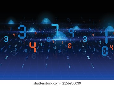 
High-tech digital wallpapers and synchronization