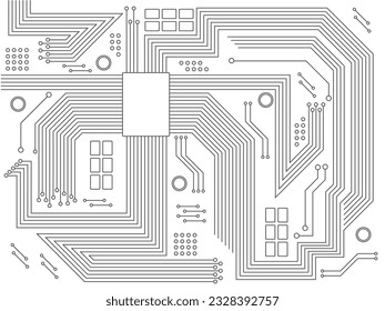 High-tech technology background texture. Abstract technology circuit board. Digital Vector background for your design. Vector illustration EPS10.