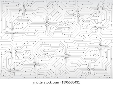 High-tech technology background texture. Circuit board vector illustration. Structure futuristic backdrop.