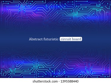 High-tech technology background texture. Circuit board vector illustration. Structure futuristic backdrop.