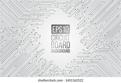 High-tech technology background texture. Circuit board minimal pattern. Science vector illustration. Abstract digital modern concept style.