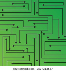 High-tech technology background texture. Circuit board vector illustration.