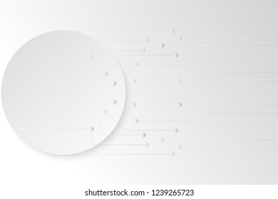 Hightech technology and communication concept background vector eps10