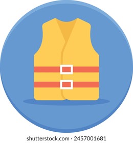 Chalecos de alta visibilidad concepto, materiales reflectantes chaquetas de seguridad Clase 3 diseño de íconos de Vector, símbolo del Día del Trabajo, signo del 1 de mayo, ilustración de stock del Día Internacional de los Trabajadores