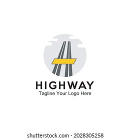 logotipo de infraestructura de autopistas