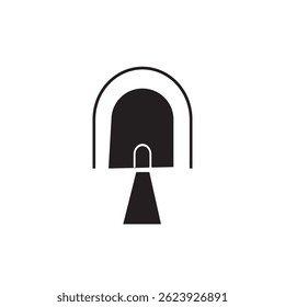 Diseño de elemento de ilustración de icono de autopista