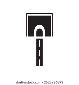Diseño de elemento de ilustración de icono de autopista