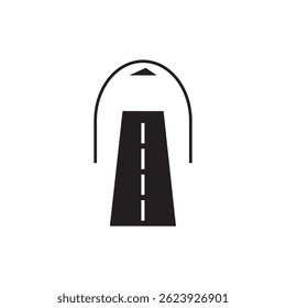 Highway icon illustration element design