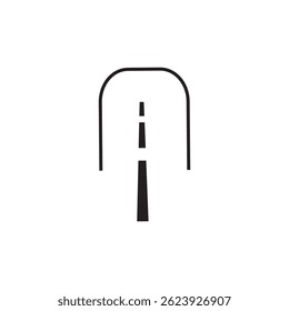 Highway icon illustration element design