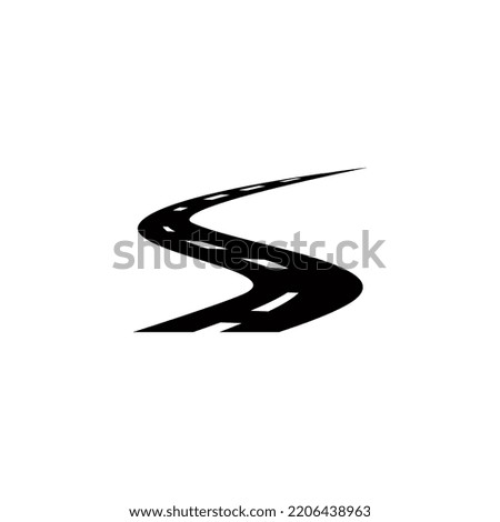 highway icon vector design templates 