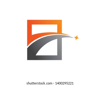 Highway Logo Template, Icon, Symbol