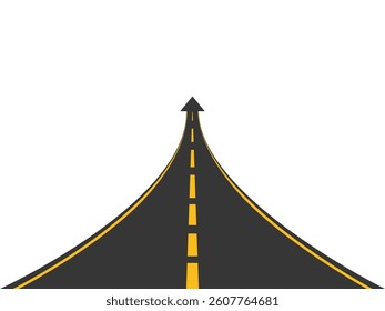 highway, main road of growth, career path, business concept
