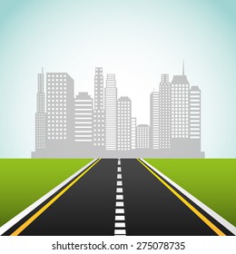 highway road  design, vector illustration eps10 graphic 