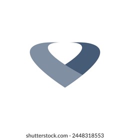 highway road v letter logo icon design