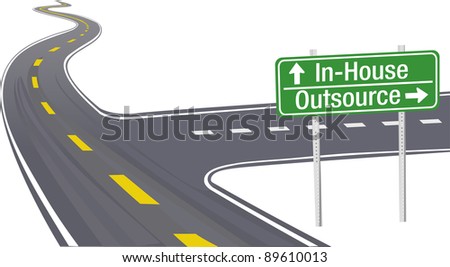 Similar – Image, Stock Photo Outsourced Signs Road sign
