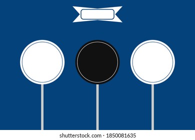 Highway traffic signs,  street direction signboard,  warning or Danger notice board,  street symbol template,  info-graphic blank slide,  business or educational presentation slider.             