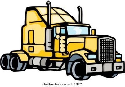 Highway truck. Check my portfolio for many more images of this series.