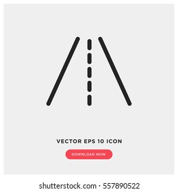 Highway vector icon