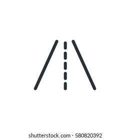 Highway vector icon
