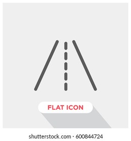 Highway vector icon