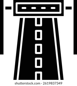 Highway vector icon. Can be used for printing, mobile and web applications.