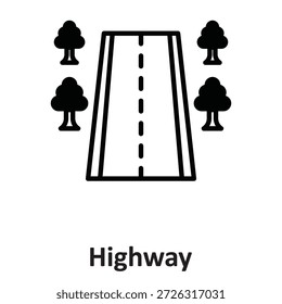  Icono del Vector de la carretera que puede modificar o editar fácilmente

