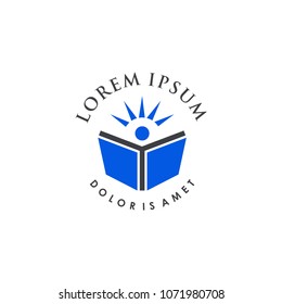 Hign School Book Design Vector Education