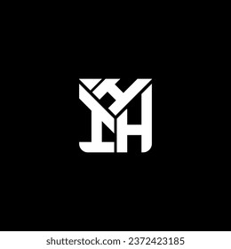 HIH letter logo vector design, HIH simple and modern logo. HIH luxurious alphabet design  