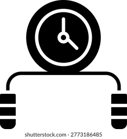 Hiit Line Icon Vector Design