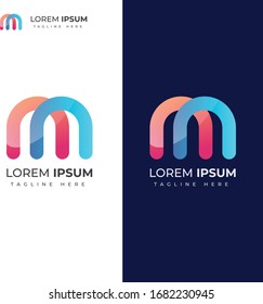 HI,its creative colorful letter m logo design.your can use this logo as your won brand.