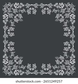 Hijab Design Uma Sinfonia de Elegância Natural com Aquilegia Lily Blooms