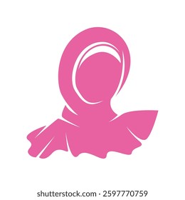 Hijab logo icon design template