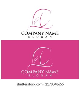 hijab logo icon vector illustration template design