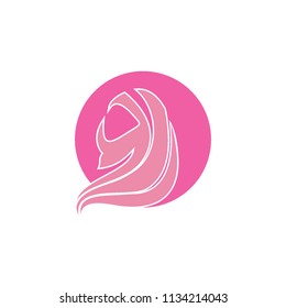 hijab logo template