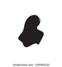 hijab Logo template vector illustration design