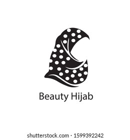 hijab Logo template vector illustration design