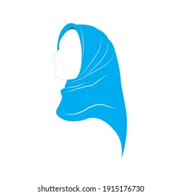 Hijab logo vector art and graphics