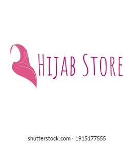 Hijab-Logo, Vektorgrafik und Grafik