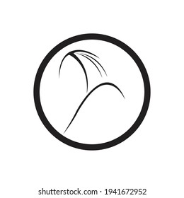 plantilla de diseño de ilustración de vector con logotipo hijab 