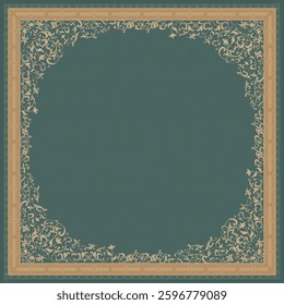 Hijab Pattern Scarf Design Floral Vintage Hijab Design Pattern