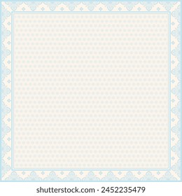 Hijab Schal Blume abstrakte Muster.Ethnische geometrische Ornament mit Rahmen Motiv Rand Hijab Muster.Design für Stoff, Druck, Schals, Schal, Kopftuch, Bandana, Kleidung, Pareo, Kissen, Tischdecke, Dekoration.