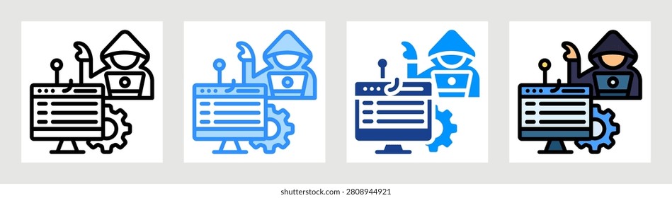 Hijacking Icon Collection Set Multiple Style